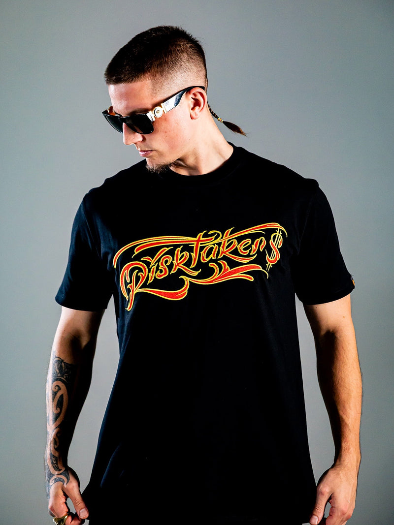 Royal Red Pinline Tee