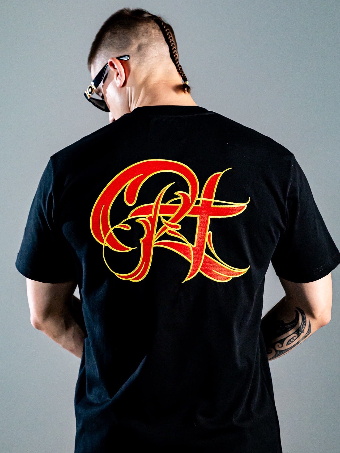 Royal Red Pinline Tee