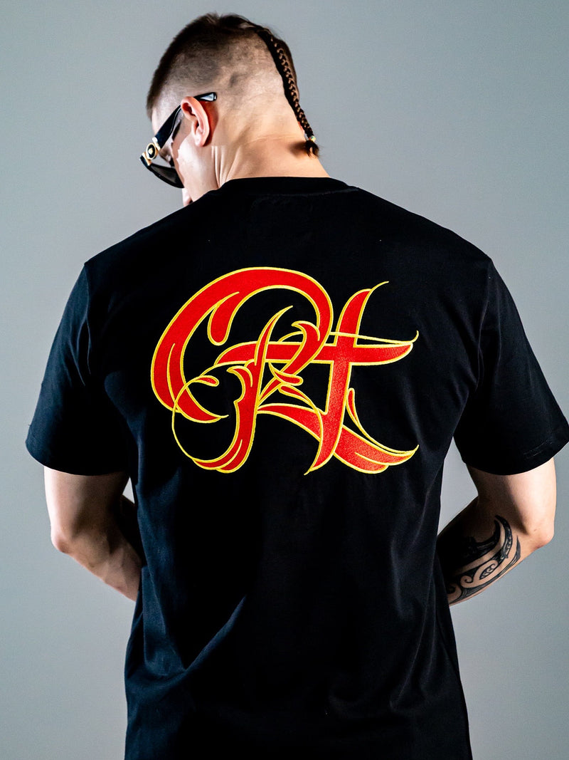 Royal Red Pinline Tee