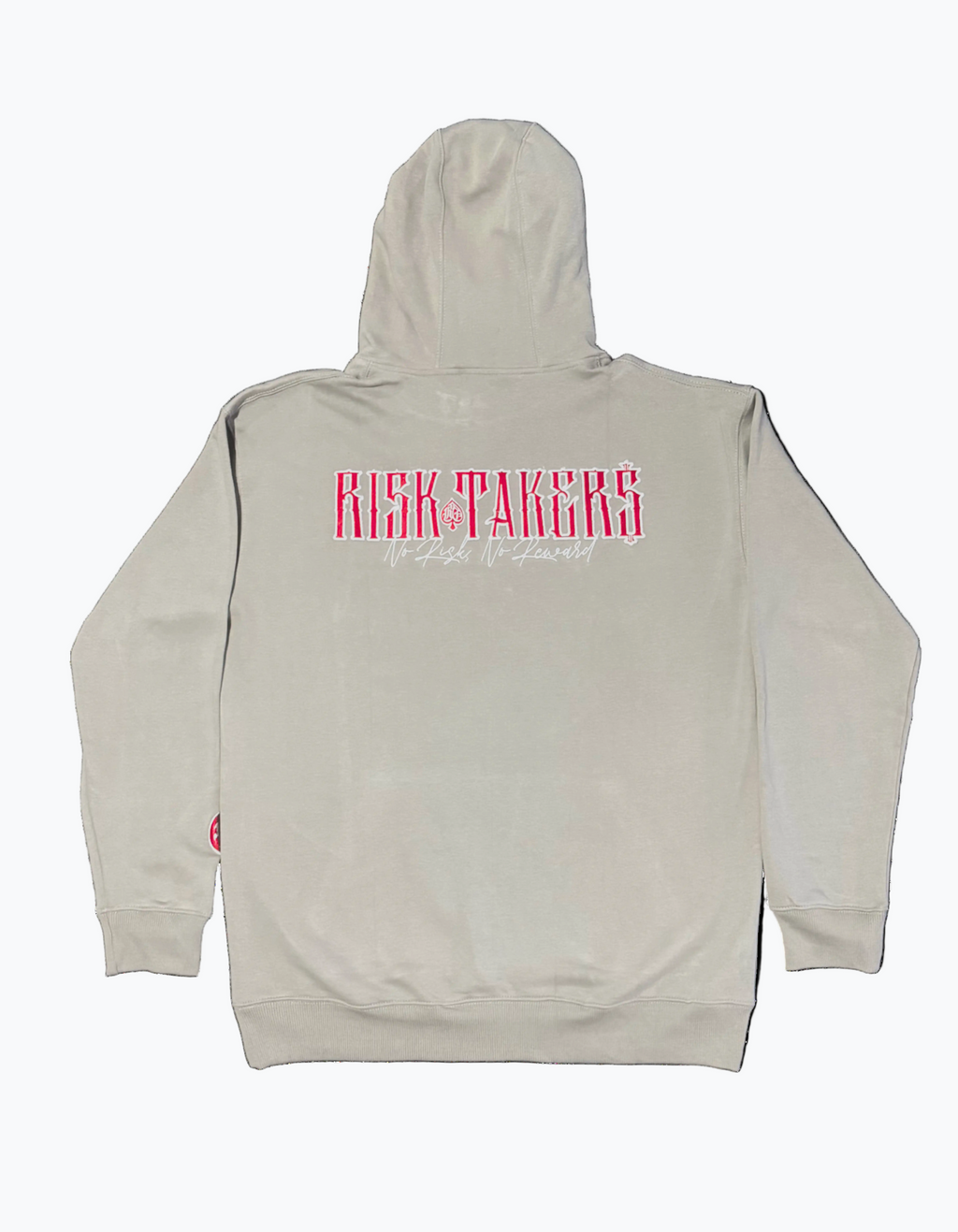 Grey/Red Spade Syndicate Hoodie