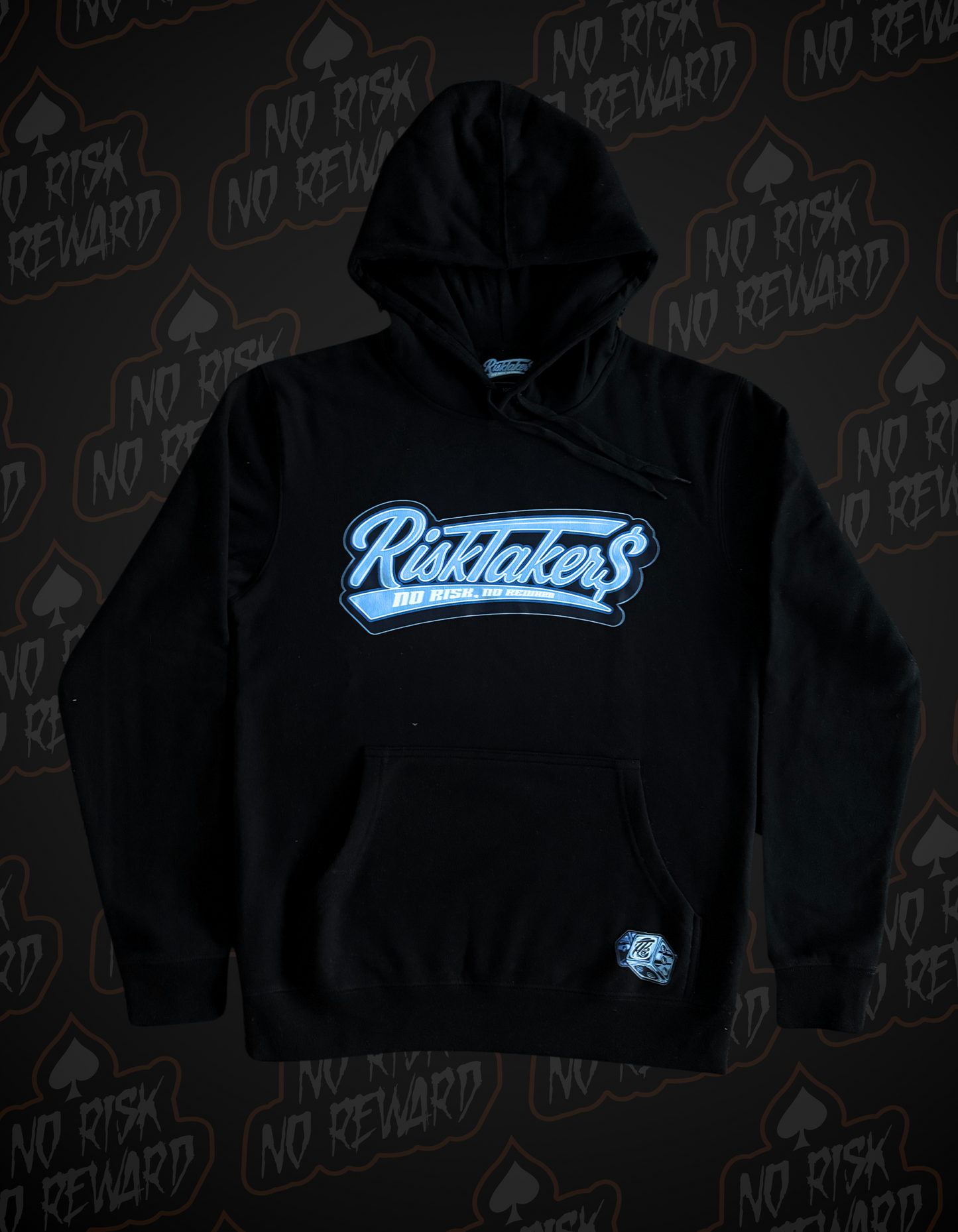 Classic Black Dice Hoodie