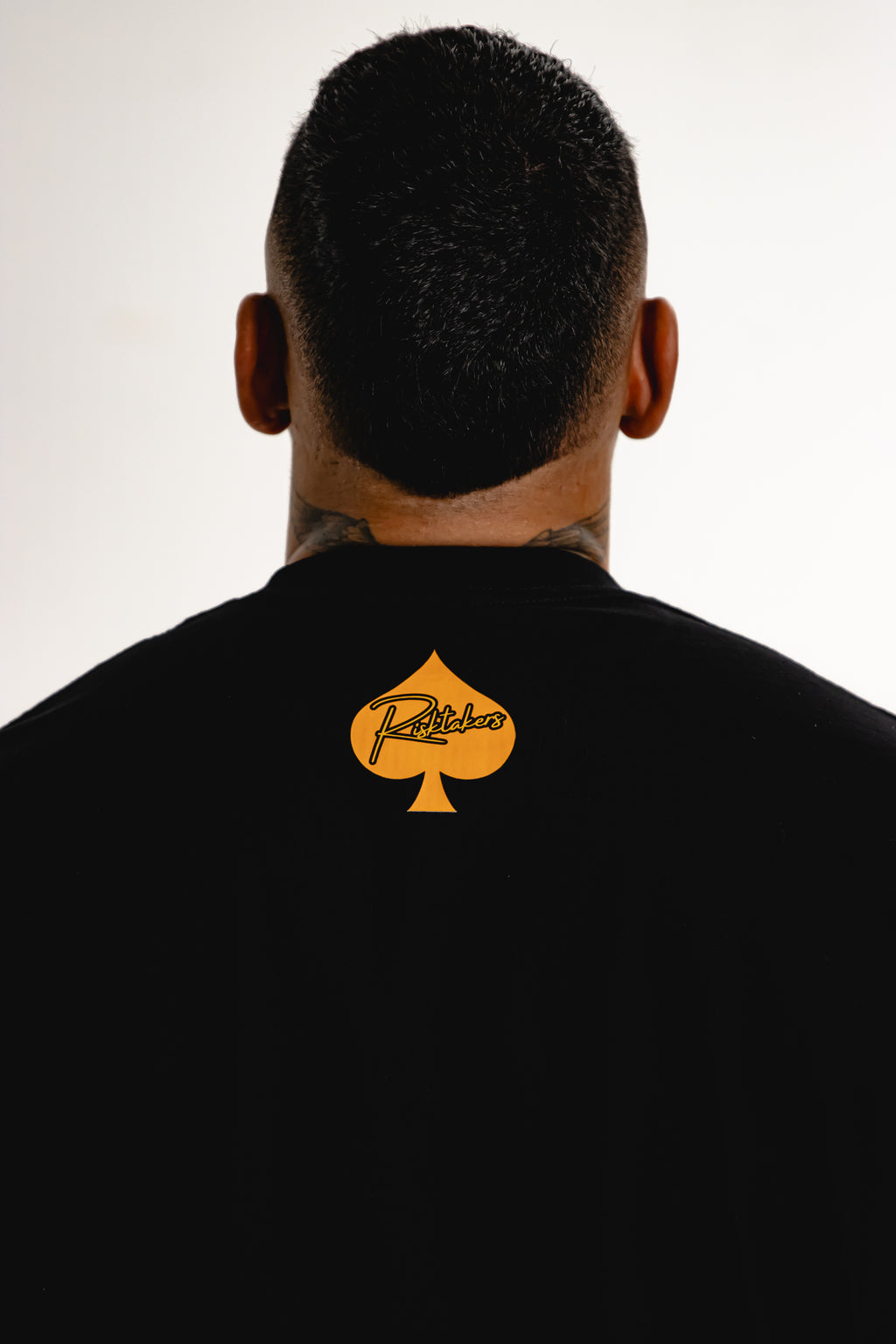 Orange/Black OG Spade Tee