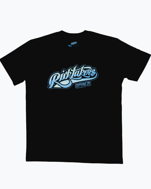 Aqua/Black OG Spade Tee
