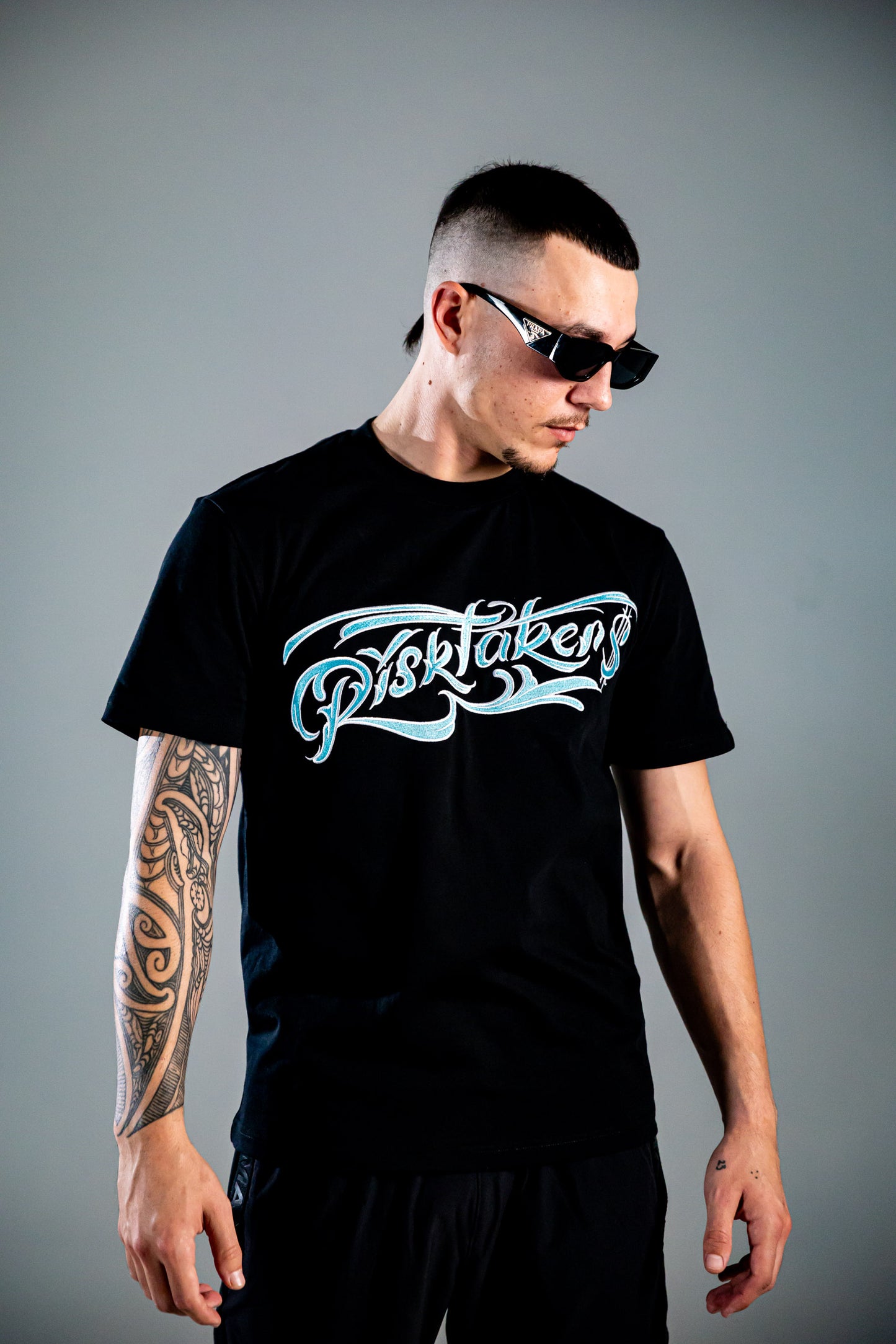 Frost Blue Pinline Tee