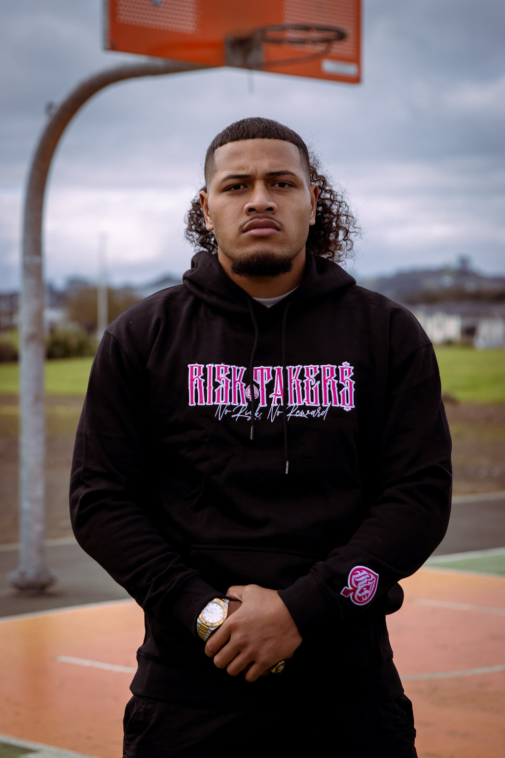 Pink/Black Spade Syndicate Hoodie