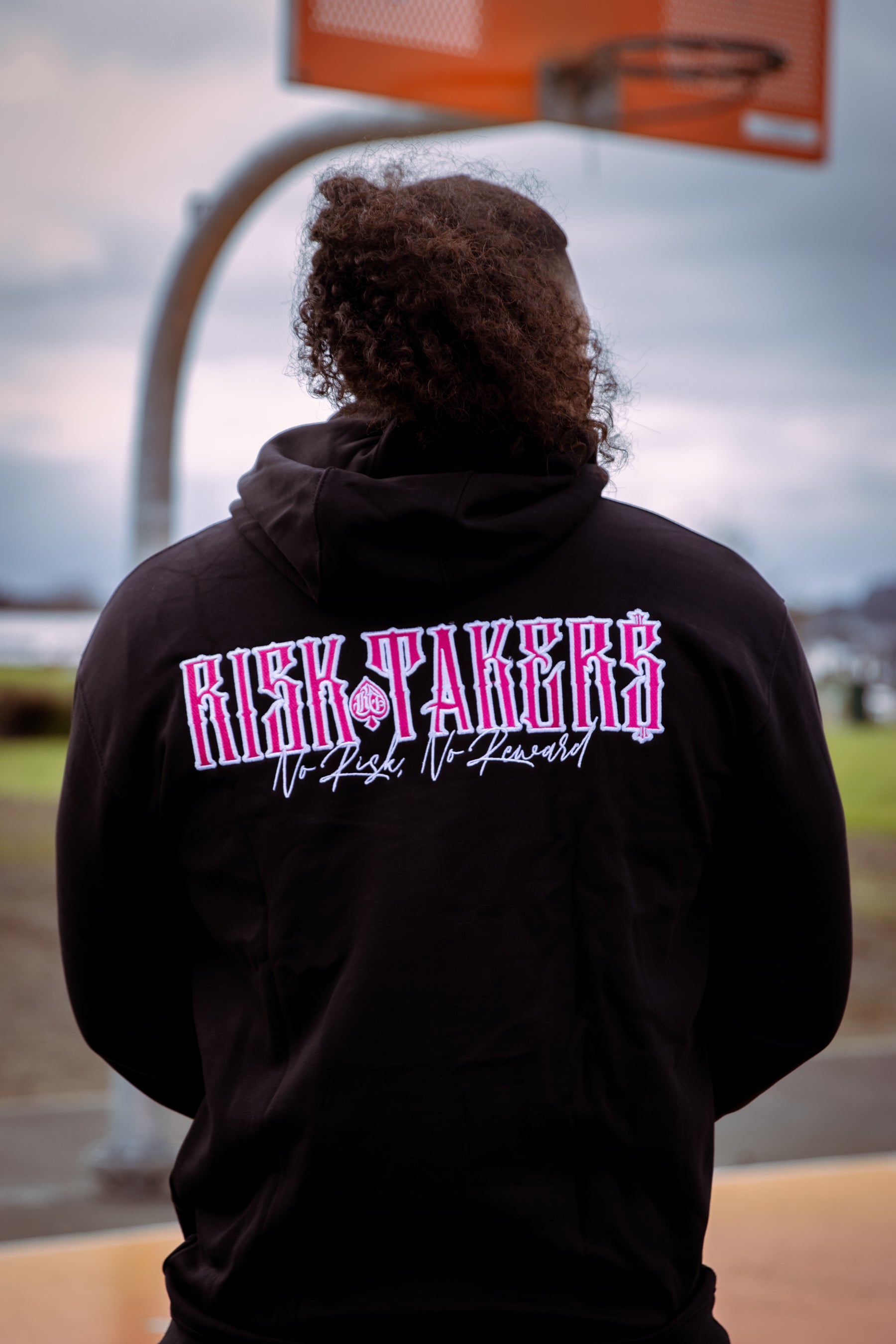Pink/Black Spade Syndicate Hoodie