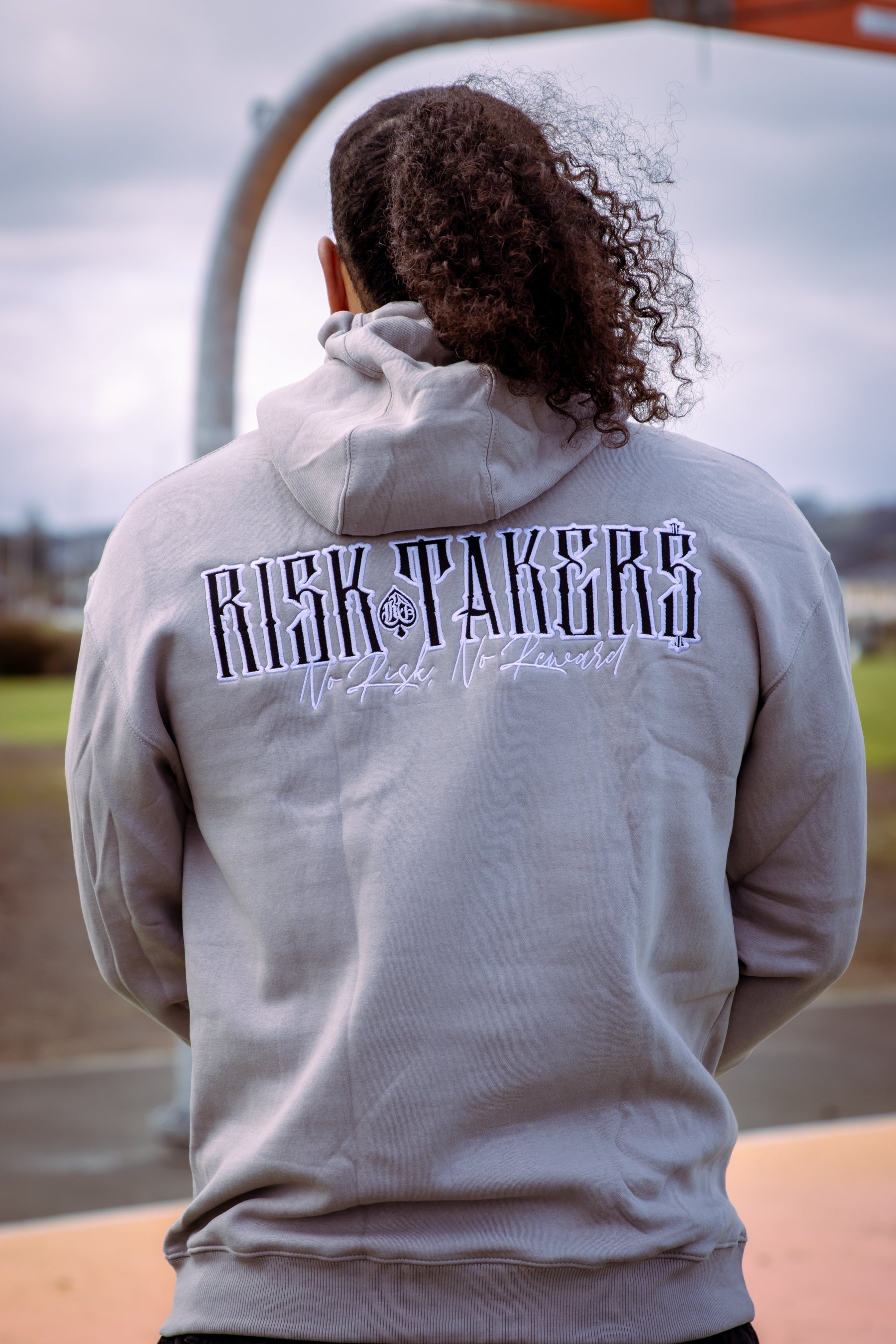 Grey/Black Spade Syndicate Hoodie