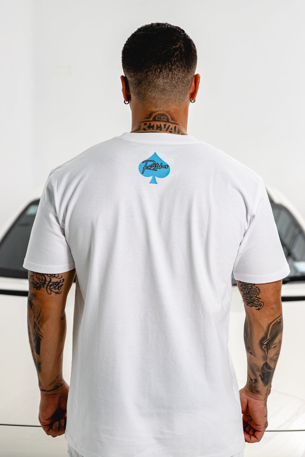 Blue/White OG Spade Tee